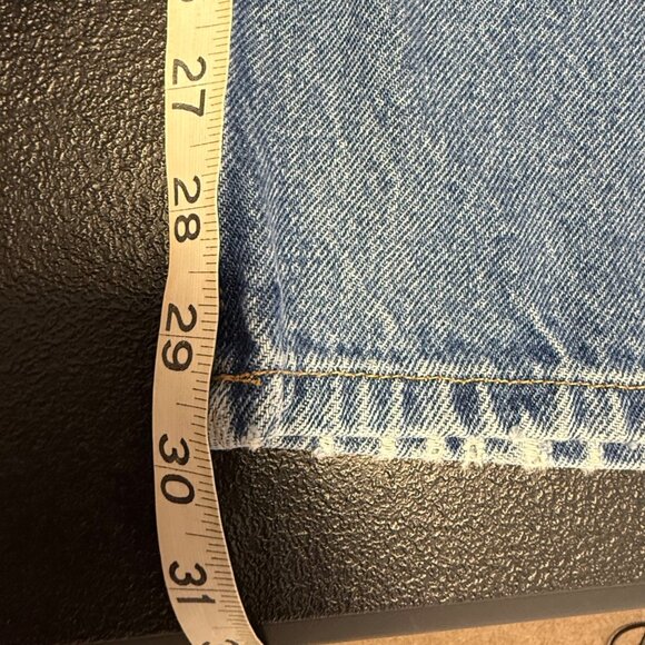 Vintage L.L.Bean Womens Original Fit Relaxed Mom Jeans Size 12 MT Blue Denim - Picture 5 of 7